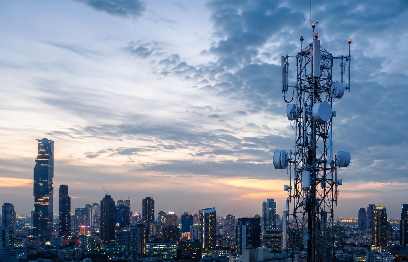 Telecommunication network tower
